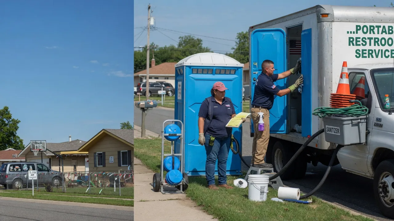 Portable Toilet Rental in Denhoff, ND near me